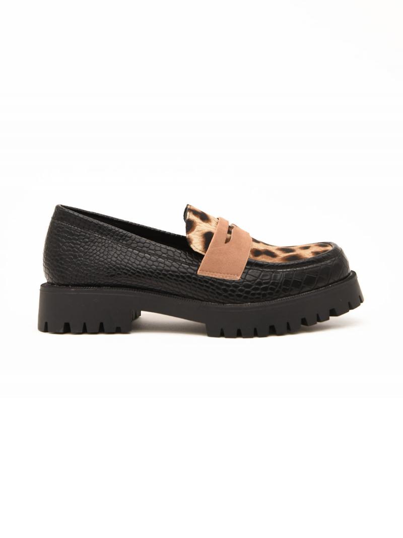 Mocasines Serpiente y leopardo