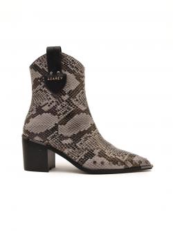 Botín cowboy animal print serpiente